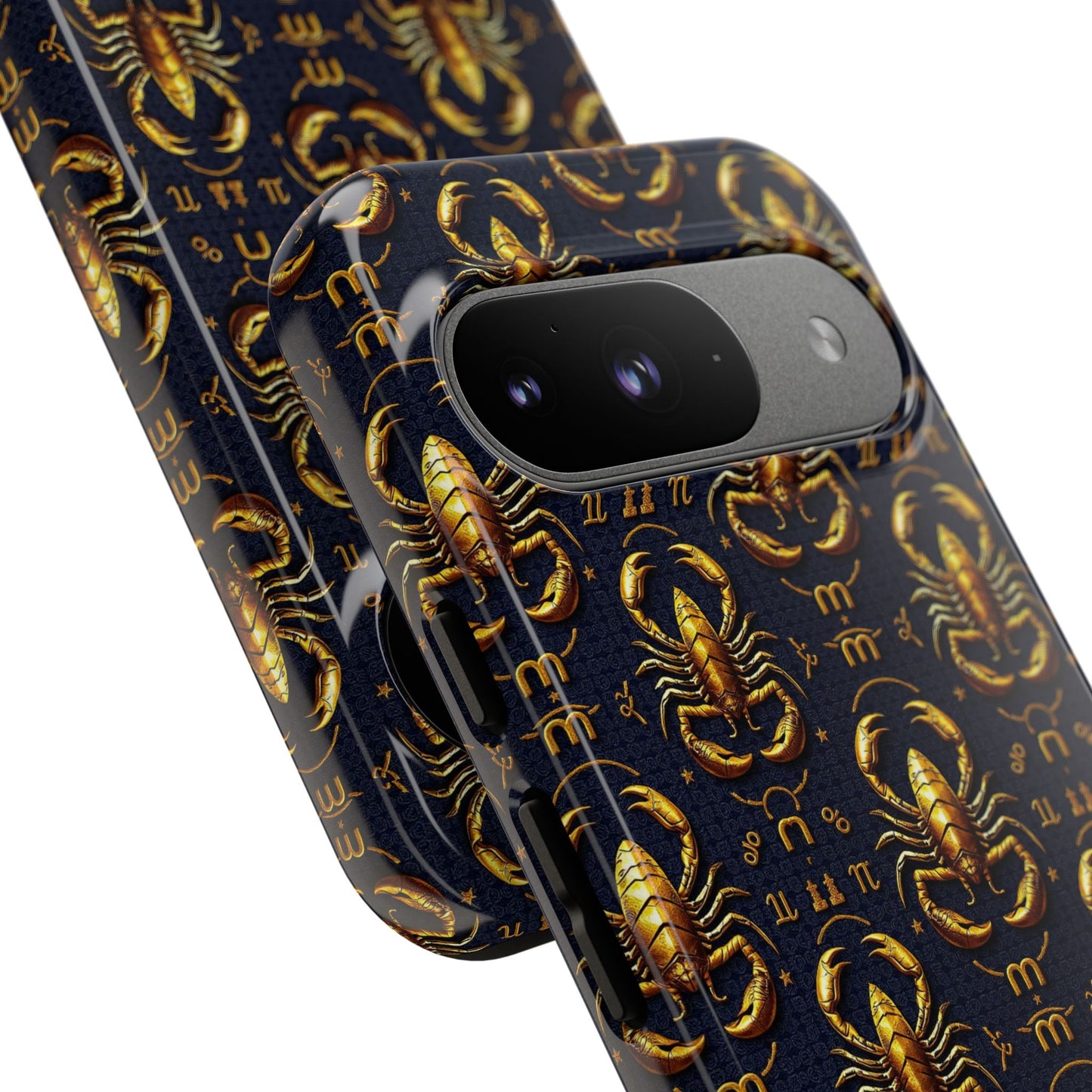 Tough Cases, Scorpio, Zodiac, Metal Pattern