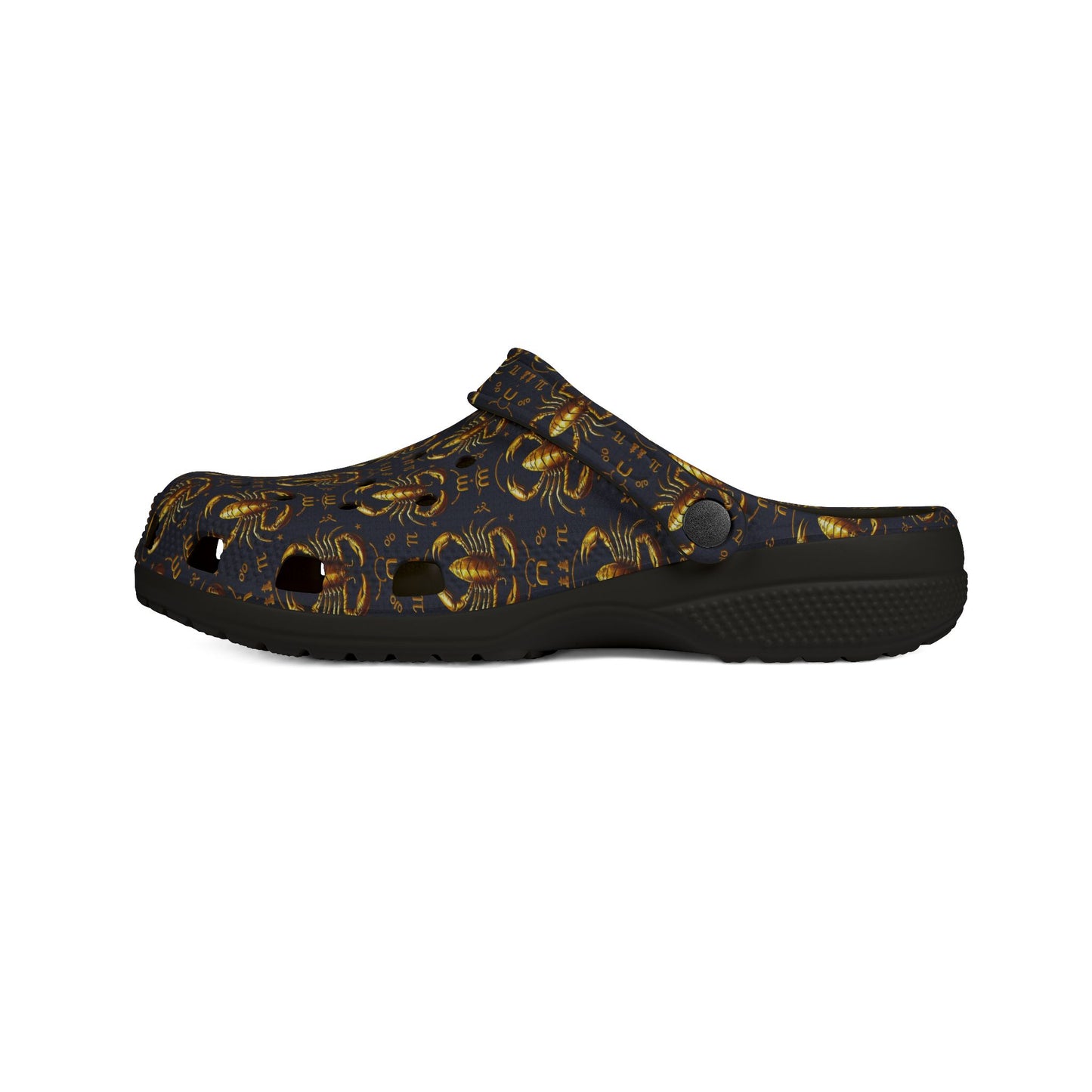 EVA Foam Rubber Shoes, (AOP), Scorpio, Zodiac, Pattern