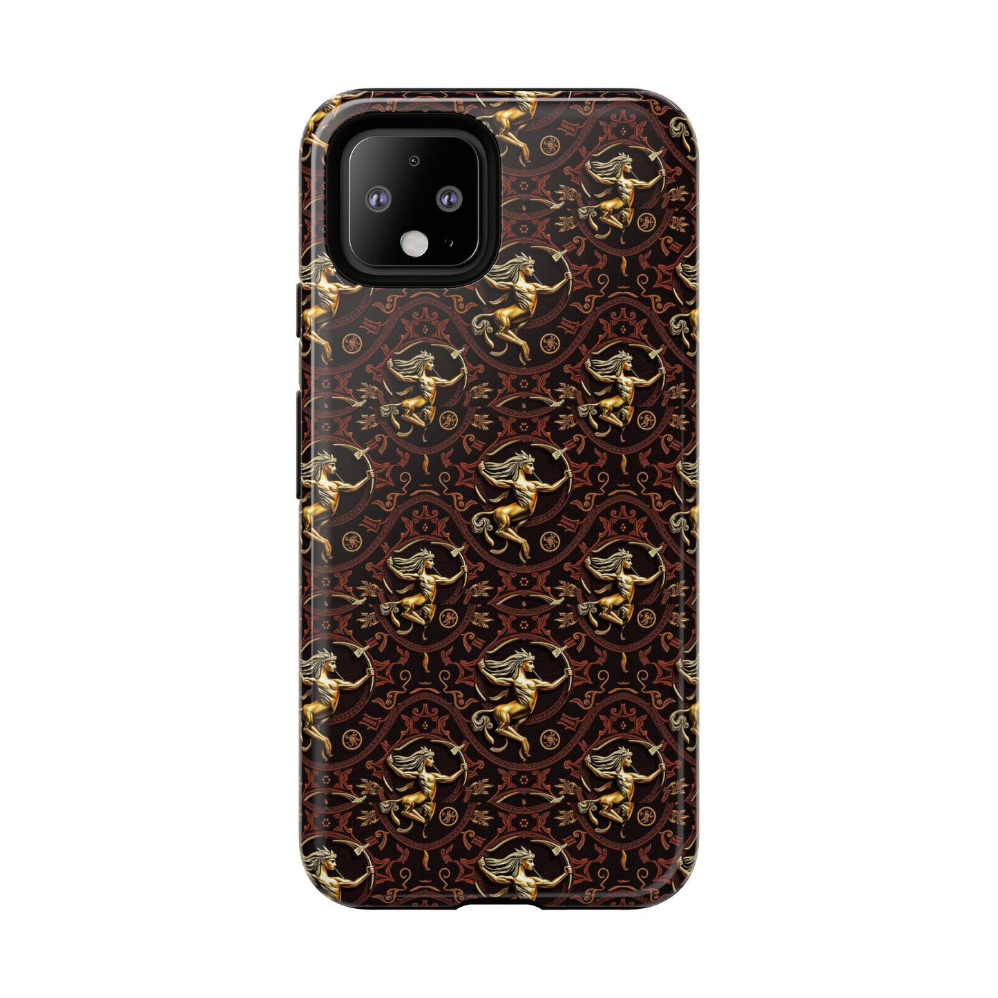 Tough Cases, Sagittarius, Zodiac, Metal Pattern