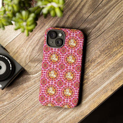 Tough Cases, Capricorn, Zodiac v4, Flower Pattern