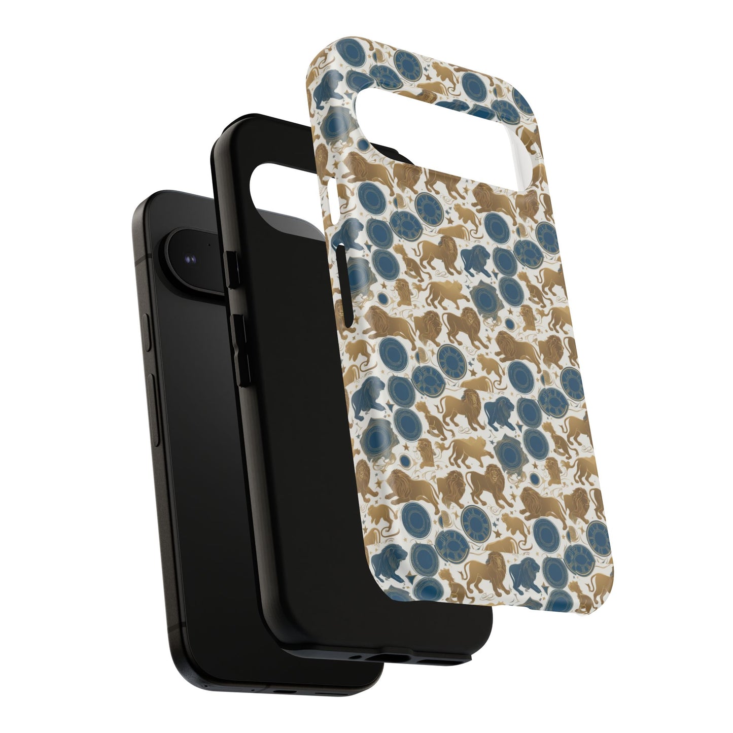 Tough Cases, Leo, Zodiac v2, Metal Pattern