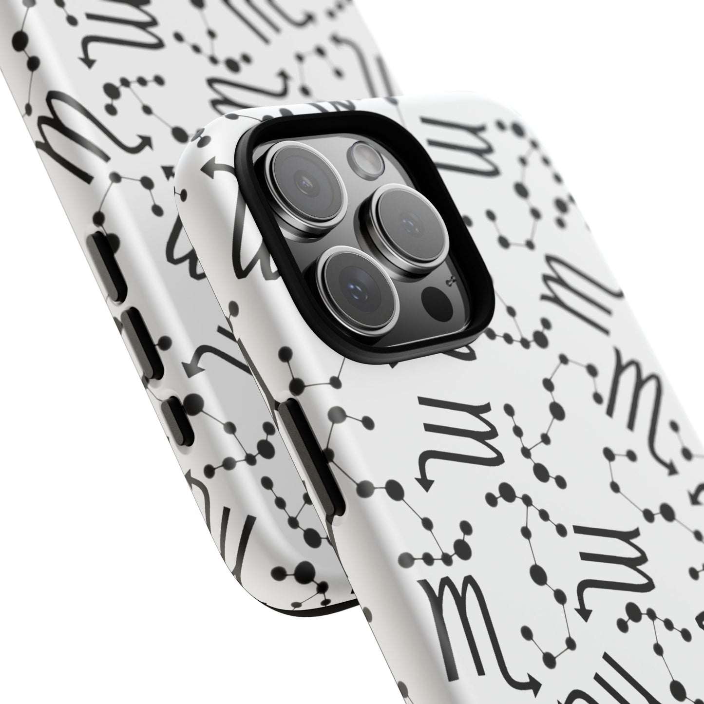 Tough Cases with the Scorpio Zodiac sign for iPhone, Samsung Galaxy, and Google Pixel devices
