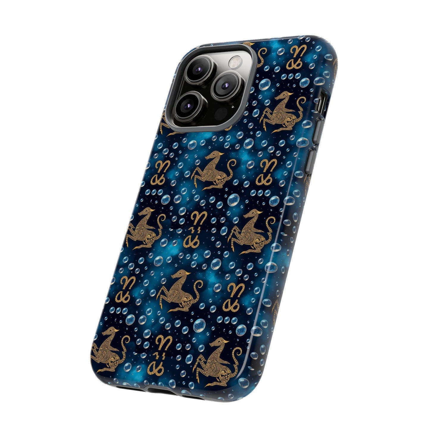 Tough Cases, Capricorn, Zodiac, Bubble Pattern