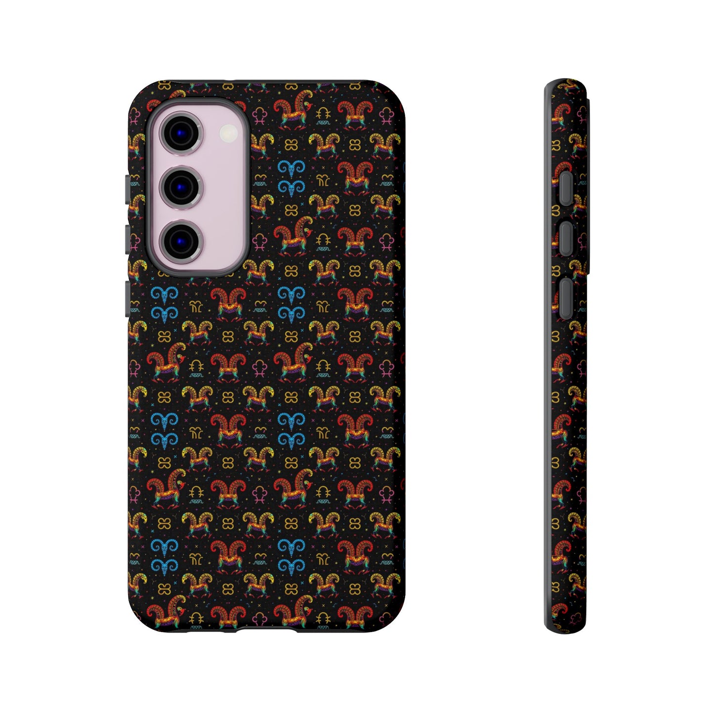 Tough Cases, Aries, Zodiac v1, Metal Pattern
