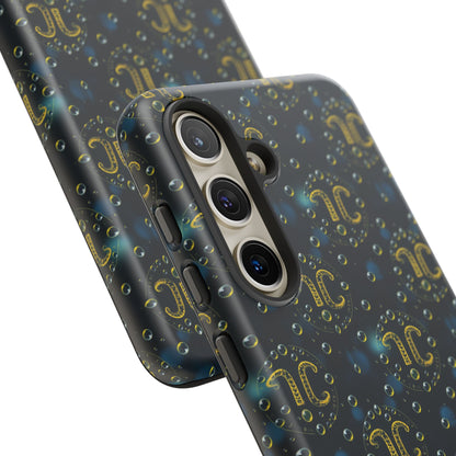 Tough Cases, Aquarius, Zodiac v2, Bubble Pattern