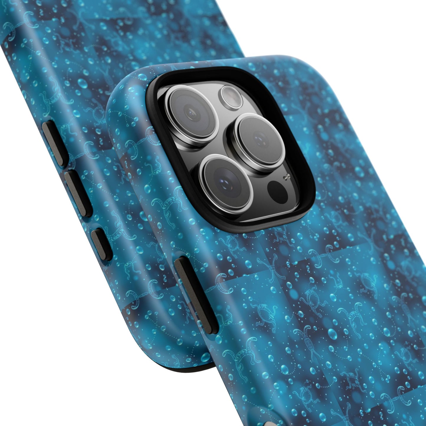 Tough Cases, Aquarius, Zodiac v3, Bubble Pattern