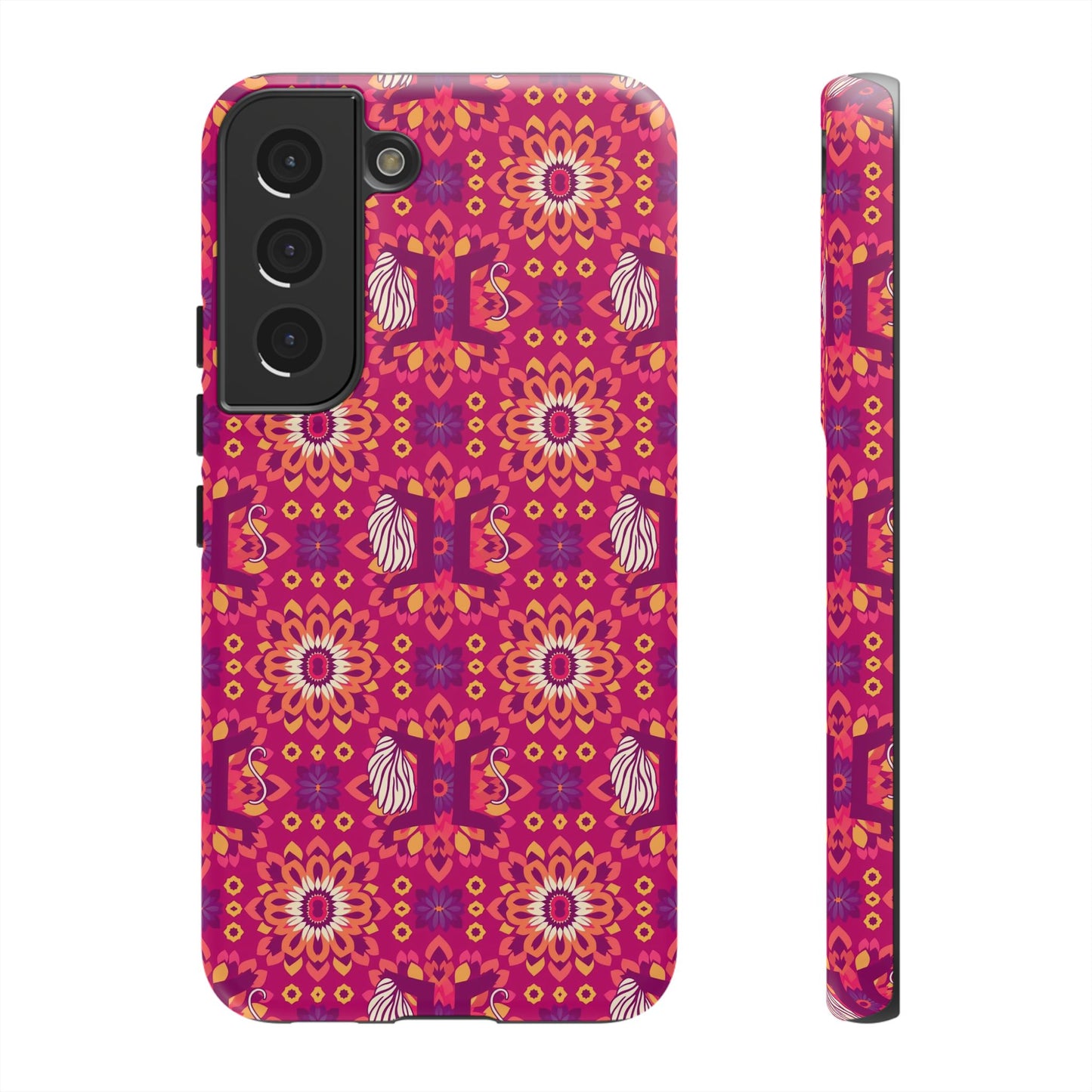 Tough Cases, Gemini, Zodiac v1, Flower Pattern
