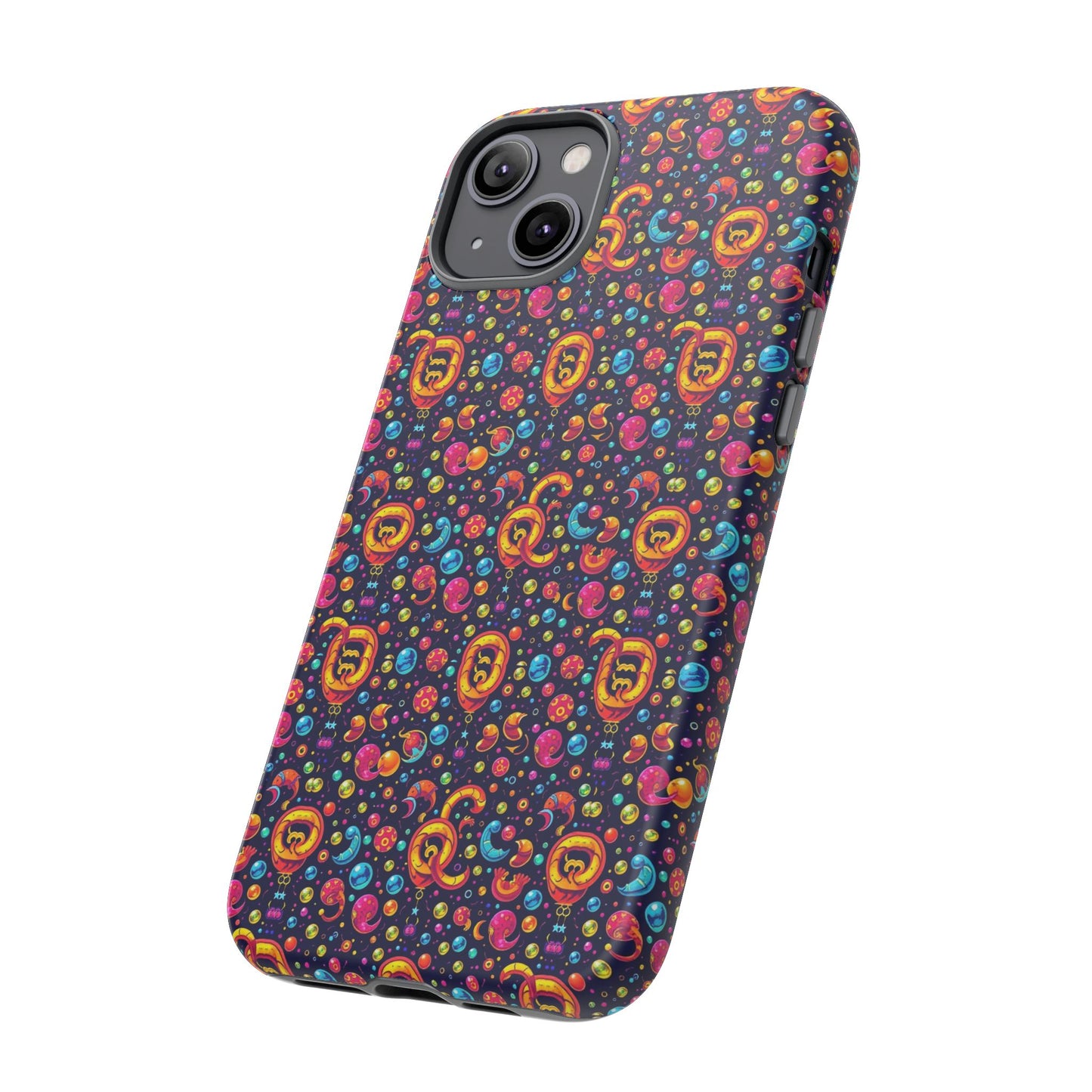 Tough Cases, Aquarius, Zodiac v1, Bubble Pattern