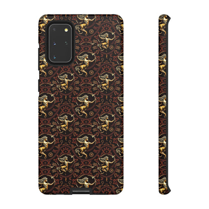 Tough Cases, Sagittarius, Zodiac, Metal Pattern