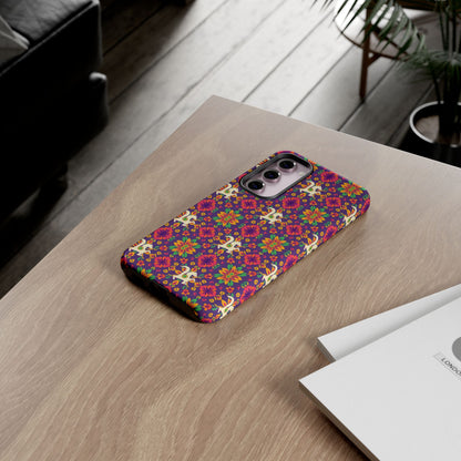 Tough Cases, Aquarius, Zodiac v1, Flower Pattern