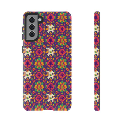 Tough Cases, Aquarius, Zodiac v1, Flower Pattern