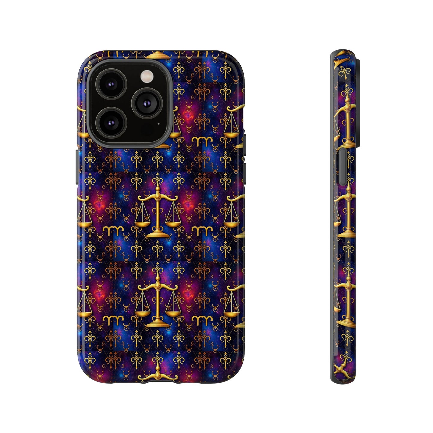 Tough Cases, Libra, Zodiac v2, Metal Pattern