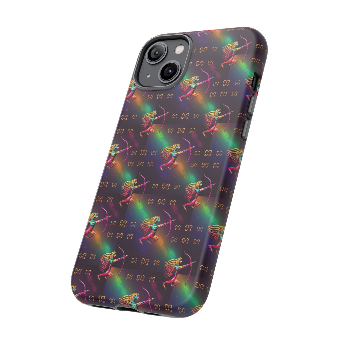 Tough Cases, Sagittarius, Zodiac v1, Metal Pattern