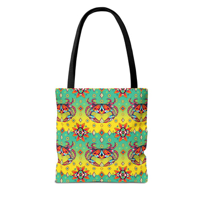 Tote Bag (AOP), Cancer, Zodiac, Jewel Pattern