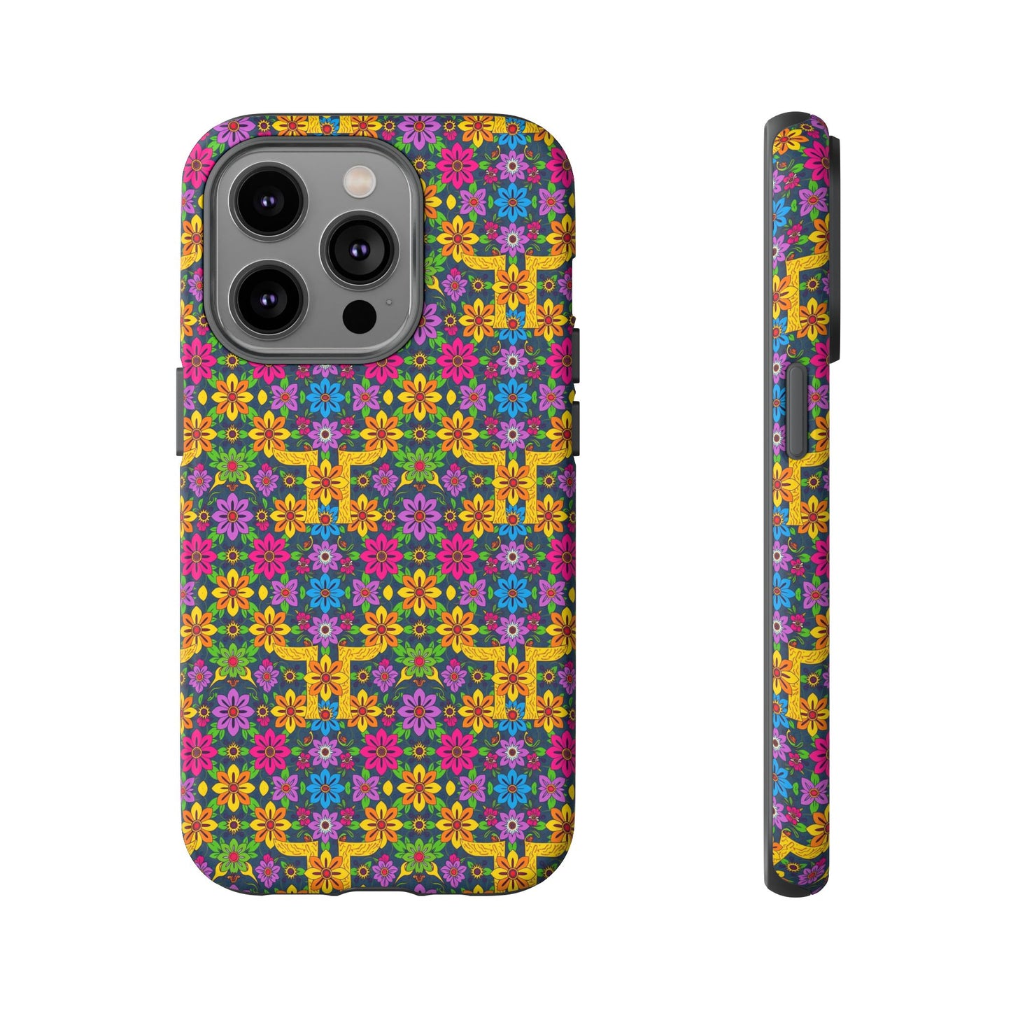 Tough Cases, Gemini, Zodiac v3, Flower Pattern