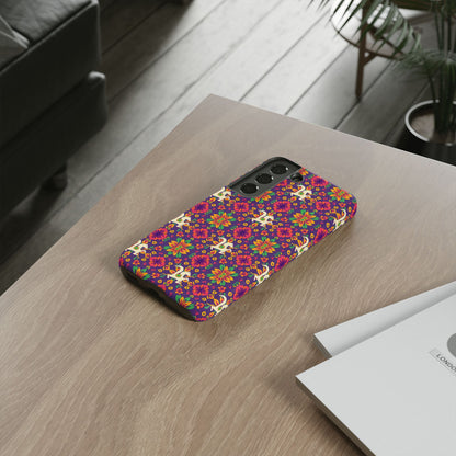 Tough Cases, Aquarius, Zodiac v1, Flower Pattern