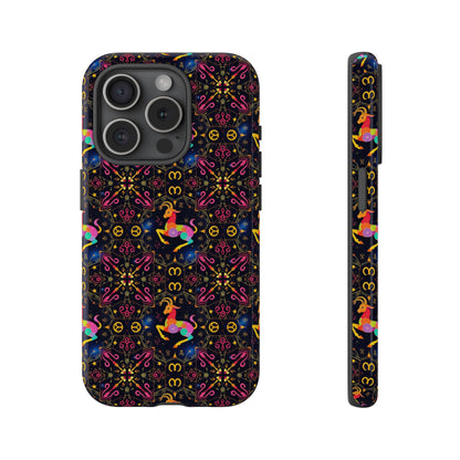 Tough Cases, Capricorn, Zodiac v2, Metal Pattern
