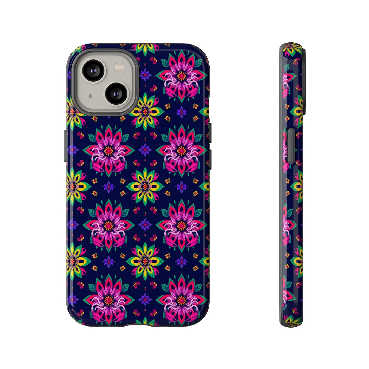 Tough Cases, Scorpio, Zodiac v4, Flower Pattern