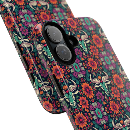 Tough Cases, Taurus, Zodiac v4, Flower Pattern