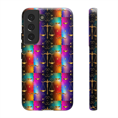 Tough Cases, Libra, Zodiac v1, Metal Pattern