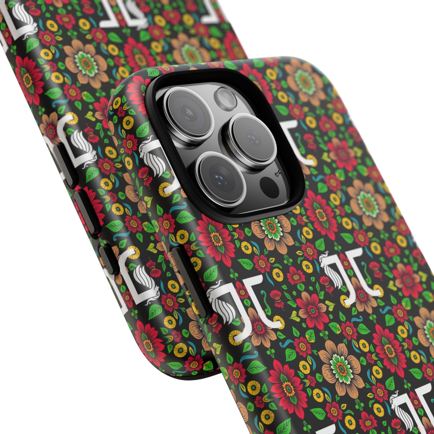 Tough Cases, Gemini, Zodiac v4, Flower Pattern