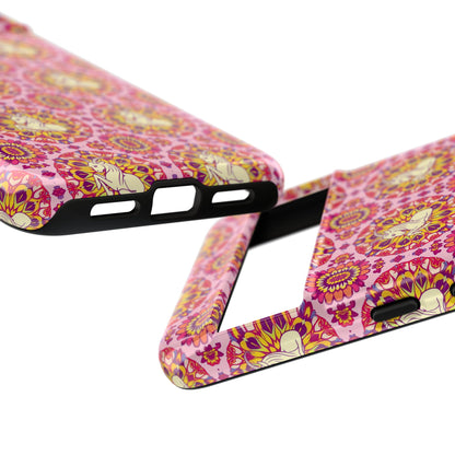 Tough Cases, Capricorn, Zodiac v4, Flower Pattern
