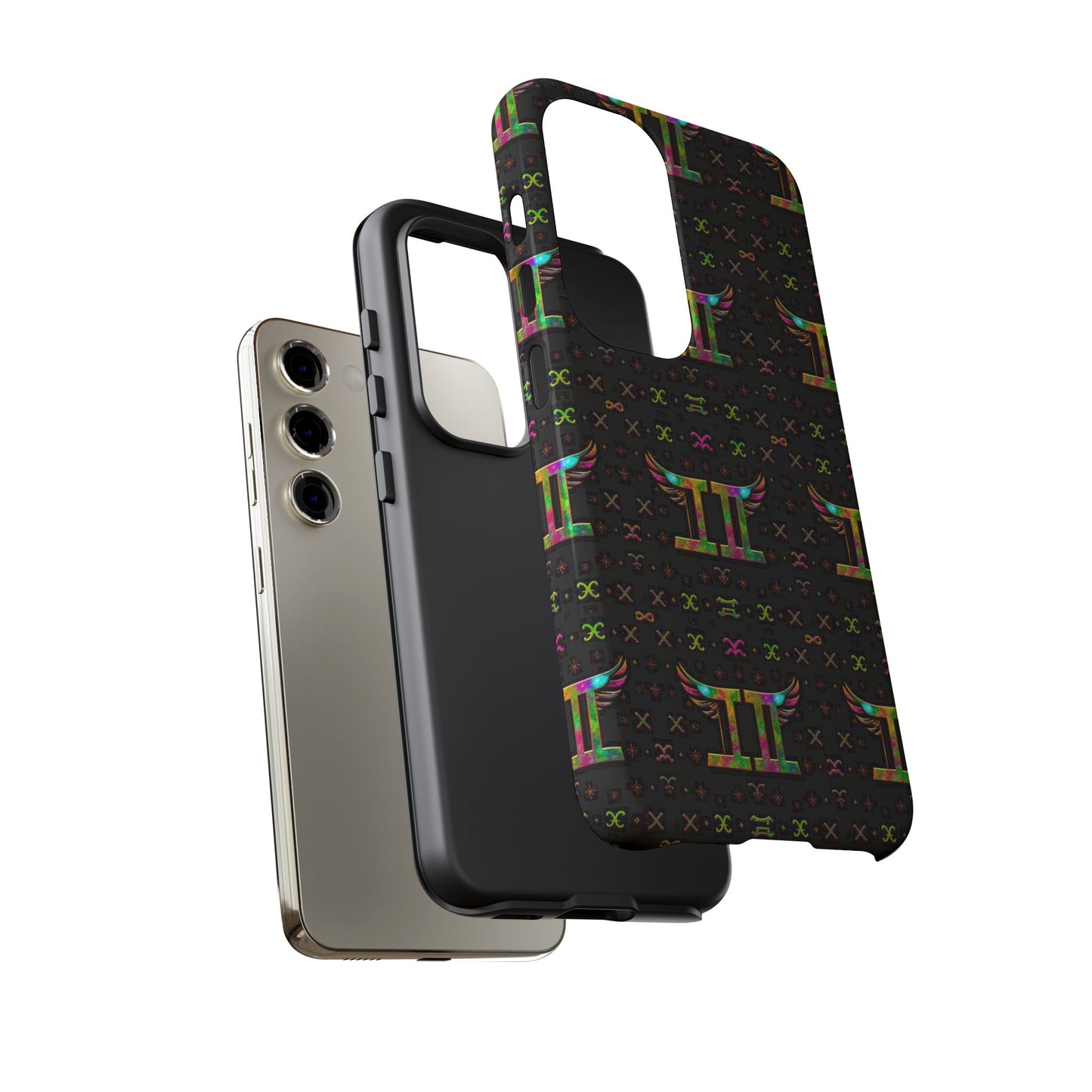 Tough Cases, Gemini, Zodiac v1, Metal Pattern