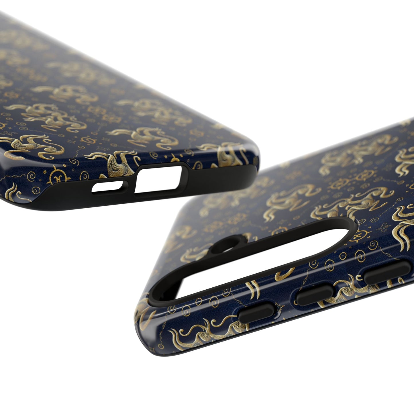 Tough Cases, Aquarius, Zodiac v2, Metal Pattern