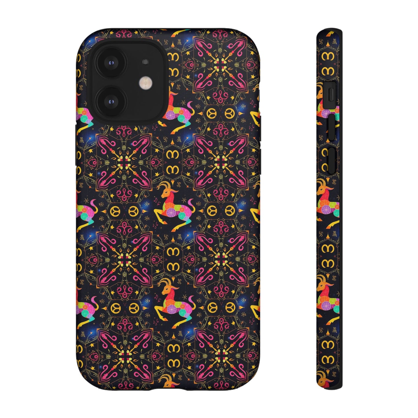 Tough Cases, Capricorn, Zodiac v2, Metal Pattern