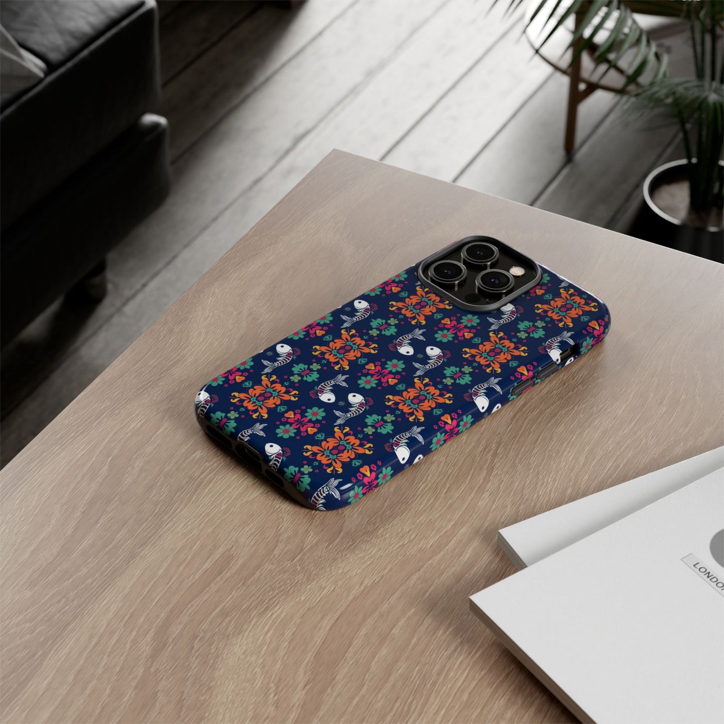 Tough Cases, Pisces, Zodiac, Flower Pattern