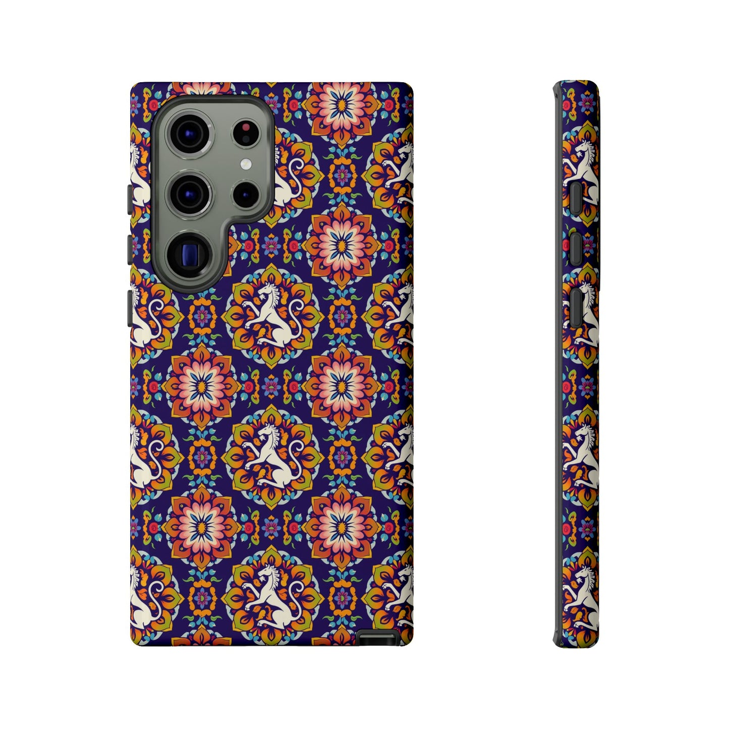 Tough Cases, Virgo, Zodiac v3, Flower Pattern