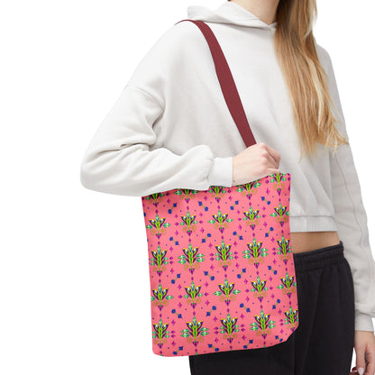 Tote Bag (AOP), Aquarius, Zodiac, Jewel Pattern