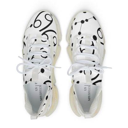 Men's Mesh Sneakers, Cancer Zodiac Sign, all over print
