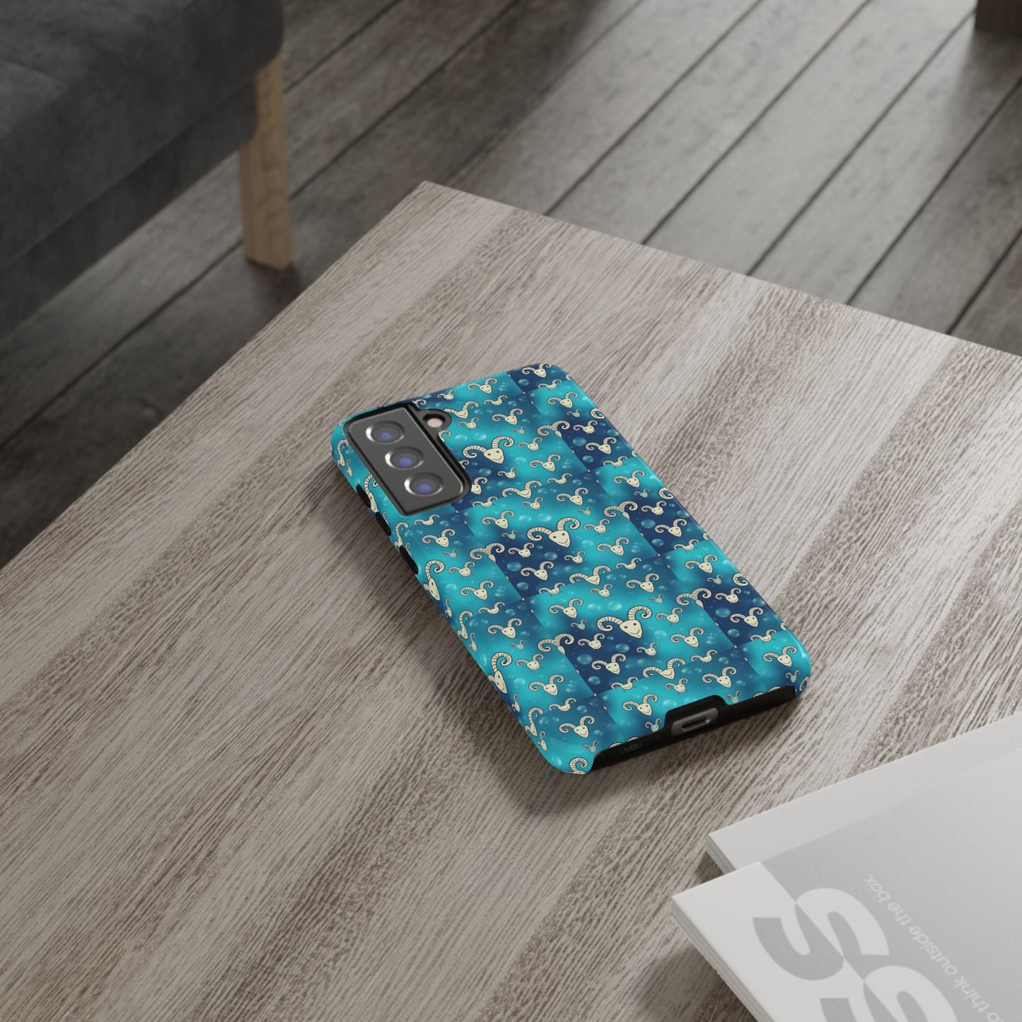 Tough Cases, Aries, Zodiac v1, Bubble Pattern
