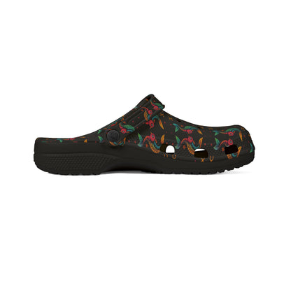 EVA Foam Rubber Shoes, (AOP), Pisces, Zodiac v3, Pattern