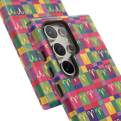 Tough Cases, Aries, Zodiac v1, Shape Pattern