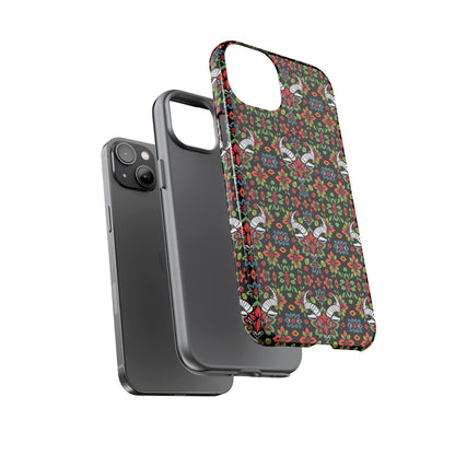 Tough Cases, Taurus, Zodiac v2, Flower Pattern
