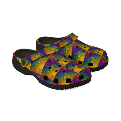 EVA Foam Rubber Shoes, (AOP), Virgo, Zodiac v4, Pattern
