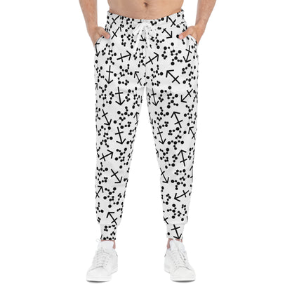Athletic Joggers Sagittarius Zodiac sign (AOP)