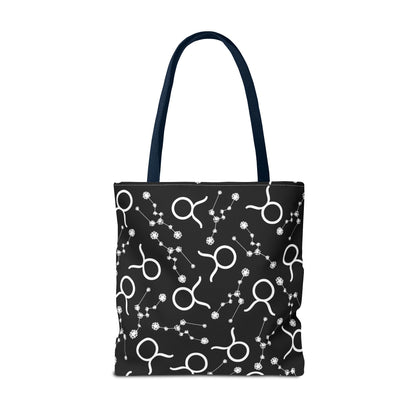 Tote Bag Taurus Zodiac sign AOP