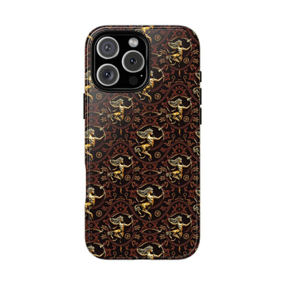 Tough Cases, Sagittarius, Zodiac, Metal Pattern