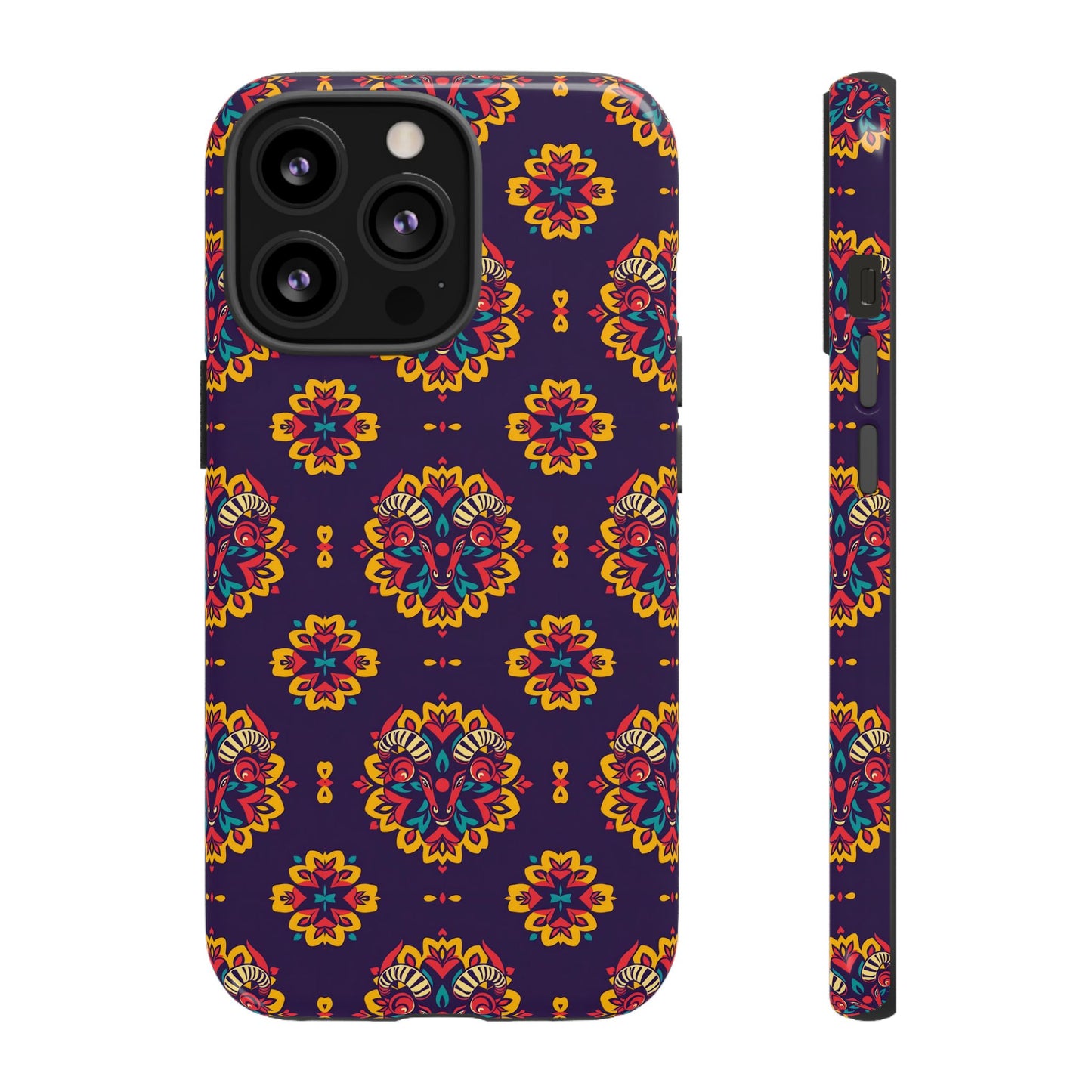 Tough Cases, Taurus, Zodiac, Flower Pattern