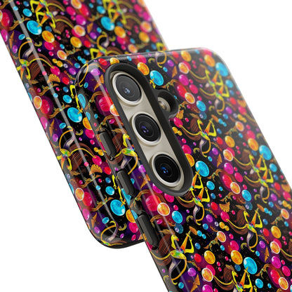 Tough Cases, Sagittarius, Zodiac v1, Bubble Pattern