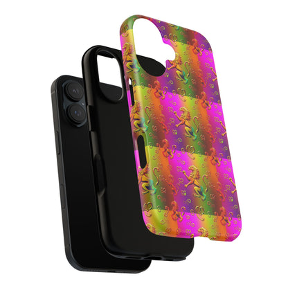Tough Cases, Leo, Zodiac v1, Metal Pattern
