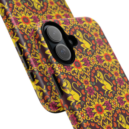 Tough Cases, Virgo, Zodiac v1, Flower Pattern