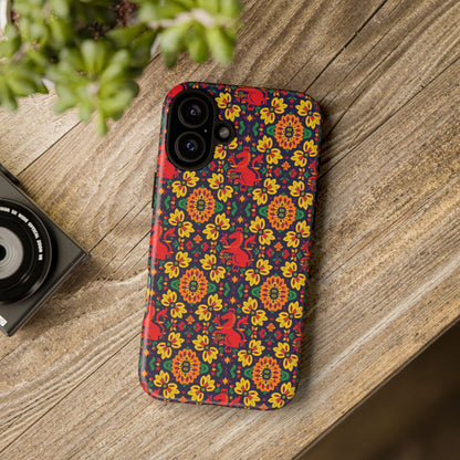 Tough Cases, Virgo, Zodiac v2, Flower Pattern