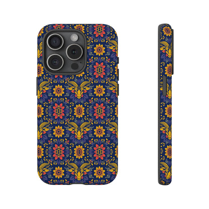 Tough Cases, Taurus, Zodiac v3, Flower Pattern