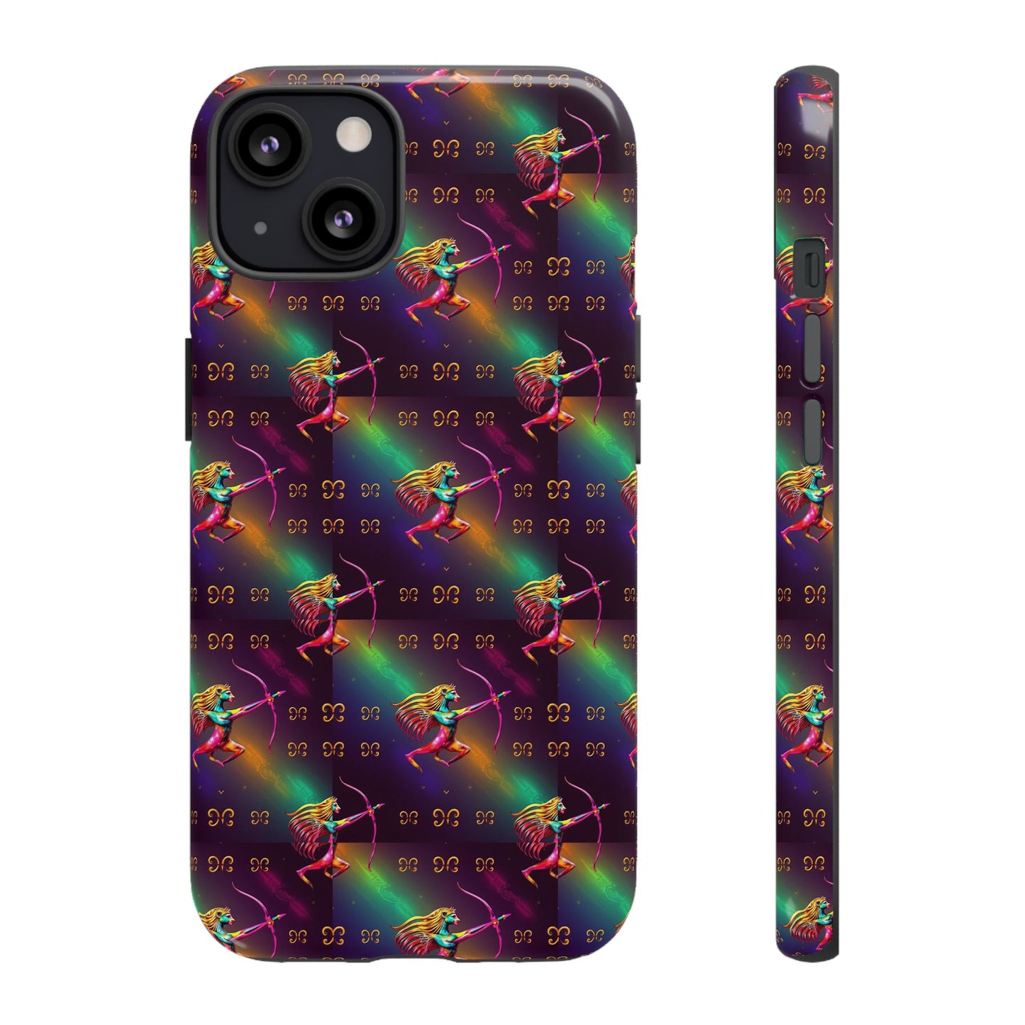 Tough Cases, Sagittarius, Zodiac v1, Metal Pattern