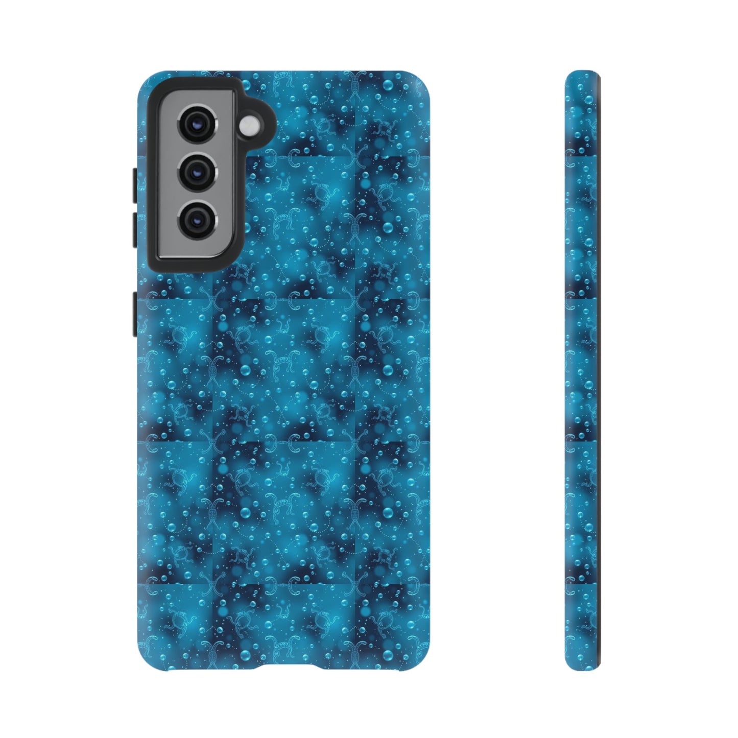 Tough Cases, Aquarius, Zodiac v3, Bubble Pattern