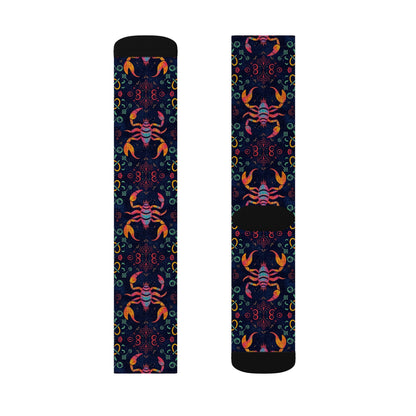 Sublimation Socks, Scorpio, Zodiac v3, Pattern